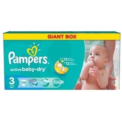 Pampers Active Baby-Dry 3 / 108 pcs