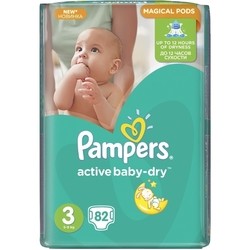 Pampers Active Baby-Dry 3 / 82 pcs