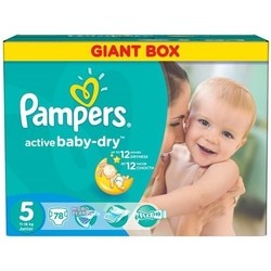 Pampers Active Baby-Dry 5 / 78 pcs