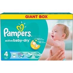 Pampers Active Baby-Dry 4 / 90 pcs