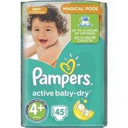 Pampers Active Baby-Dry 4 Plus / 45 pcs