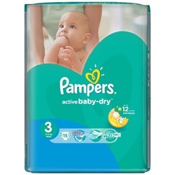 Pampers Active Baby-Dry 3 / 15 pcs