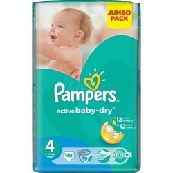 Pampers Active Baby-Dry 4 / 49 pcs