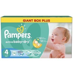Pampers Active Baby-Dry 4 / 116 pcs