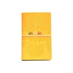 Ciak Ruled Notebook Bike Pocket Yellow