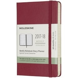 Moleskine 18 months Weekly Planner Pocket Purple