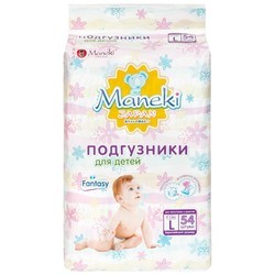 Maneki Fantasy Diapers L / 54 pcs