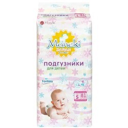 Maneki Fantasy Diapers S / 81 pcs