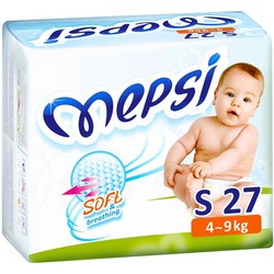 Mepsi Diapers Soft and Breathing S / 27 pcs