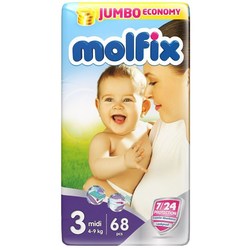 Molfix 7/24 protection 3 / 68 pcs