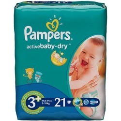 Pampers Active Baby-Dry 3 Plus / 21 pcs