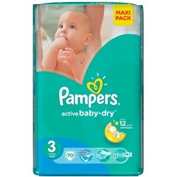Pampers Active Baby-Dry 3 / 70 pcs