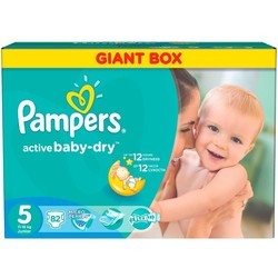 Pampers Active Baby-Dry 5 / 82 pcs
