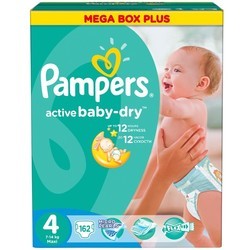 Pampers Active Baby-Dry 4 / 162 pcs