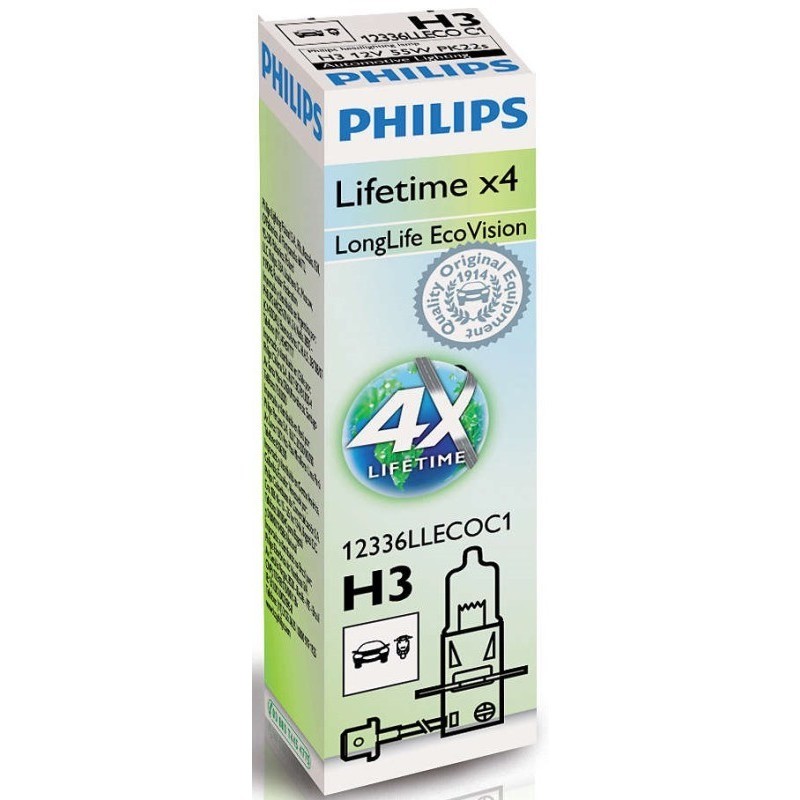 Philips LongLife EcoVision H7 1pcs