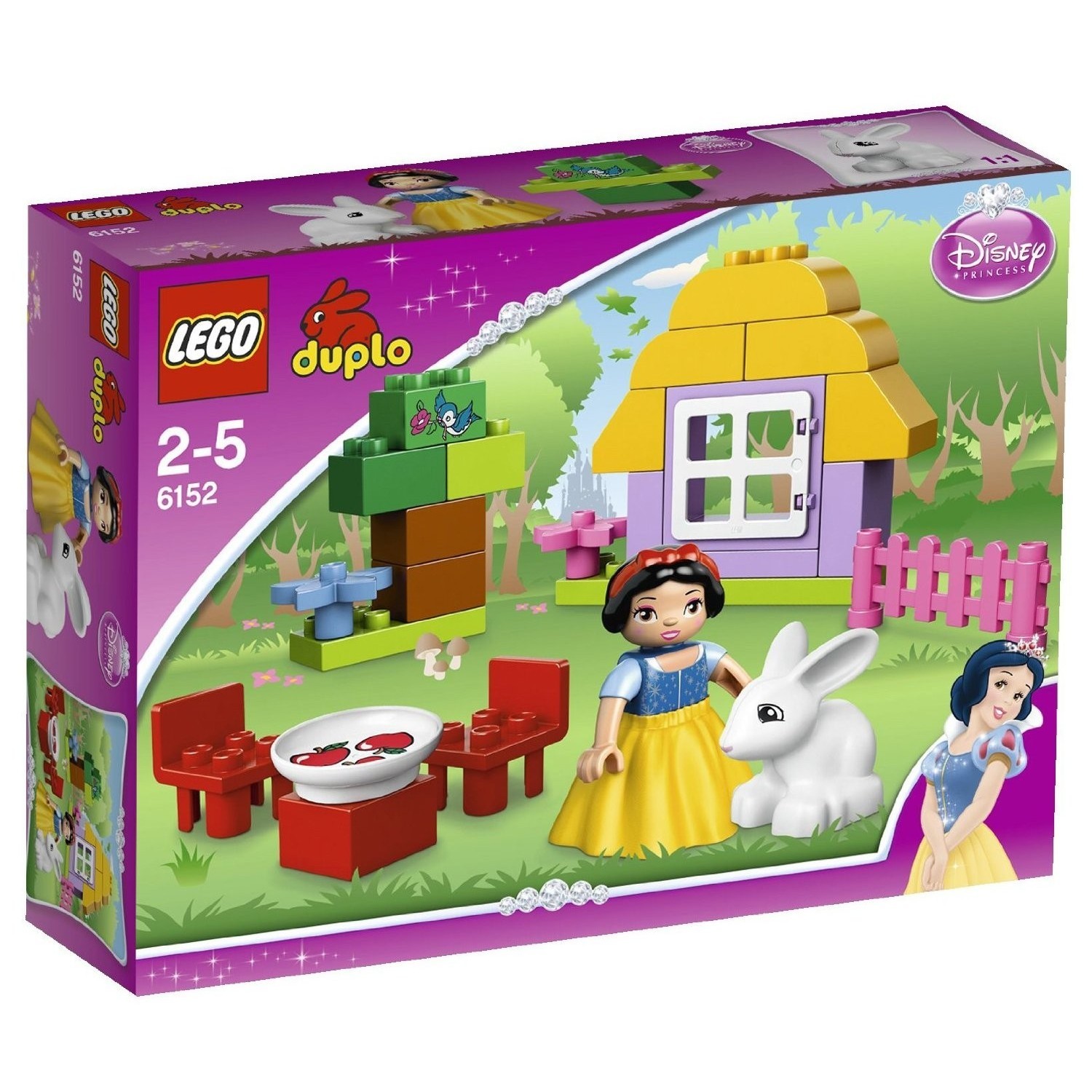Lego Snow Whites Cottage 6152