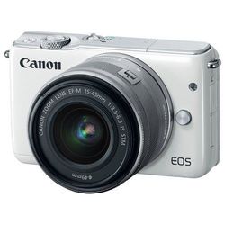 Canon EOS M10 kit 15-45 (белый)