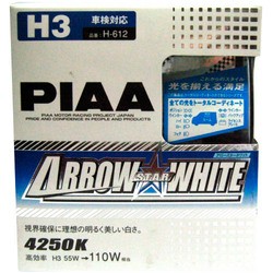 PIAA H3 Arrow Star White H-612
