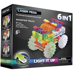 Laser Pegs Monster Truck 110b 6 in 1