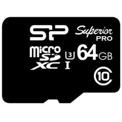 Silicon Power Superior Pro microSDXC UHS-I Class 10 64Gb