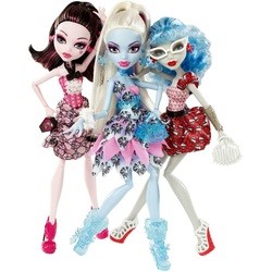 Monster High Draculaura and Abbey and Ghoulia X4482
