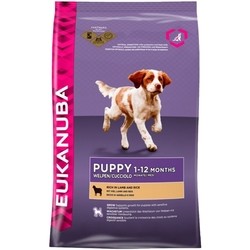 Eukanuba Dog Puppy and Junior All Breeds Lamb/Rice 12 kg