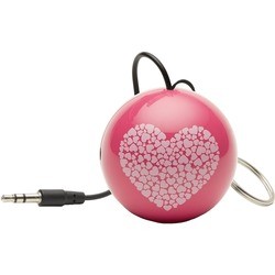 KitSound Mini Buddy Speaker Heart
