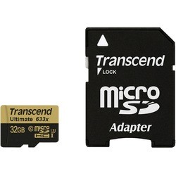 Transcend Ultimate 633x microSDHC Class 10 UHS-I U3 32Gb