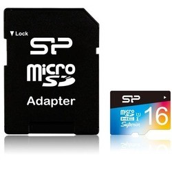 Silicon Power Superior Color microSDHC UHS-1 Class 10 16Gb