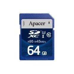 Apacer SDXC UHS-I 95/45 Class 10 64Gb