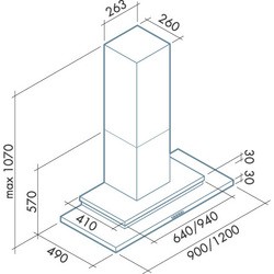 Falmec Symbol top 120/800