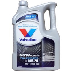 Valvoline SynPower 0W-20 5L