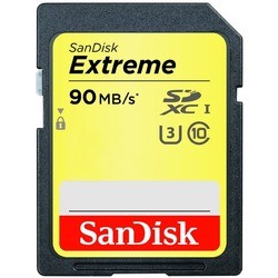 SanDisk Extreme SDXC Class 10 UHS-I U3