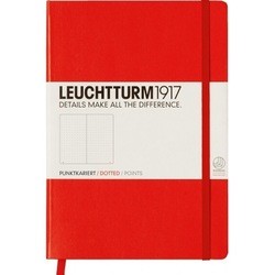 Leuchtturm1917 Dots Notebook Red