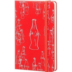 Moleskine Coca-Cola Plain Notebook Pocket Red