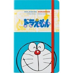 Moleskine Doraemon Plain Notebook Turquoise