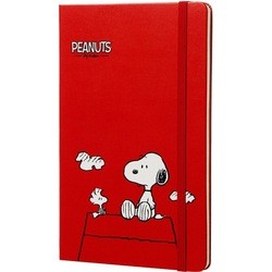 Moleskine Peanuts Ruled Notebook Red