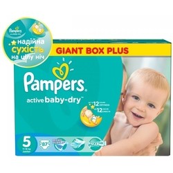 Pampers Active Baby-Dry 5 / 87 pcs