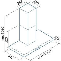 Falmec Plane Top 120/800