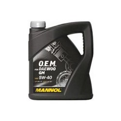 Mannol O.E.M. for Daewoo GM 5W-40 4L