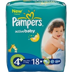 Pampers Active Baby 4 Plus