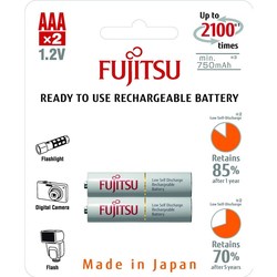Fujitsu 2xAAA 750 mAh