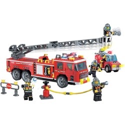 Brick Scaling Ladder Fire Engines 908