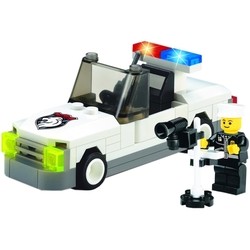 Brick Speed Measuring Police Car 125