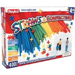 Roylco Straws and Connectors (400 pieces) R60881