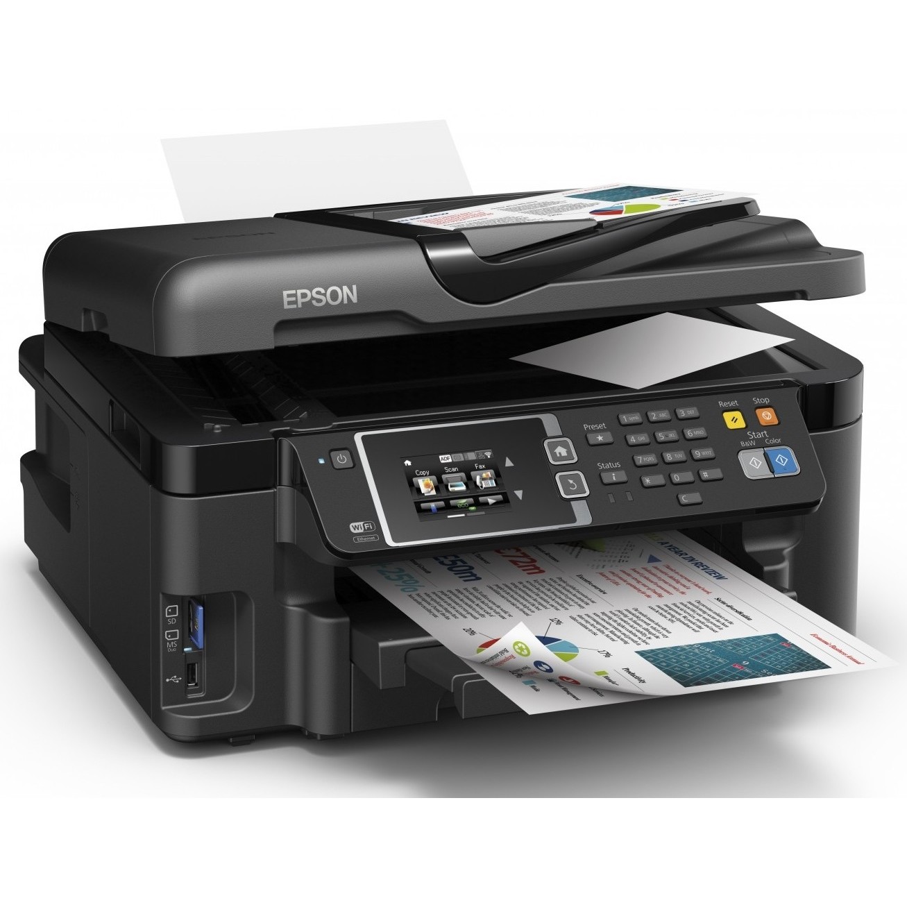 Мфу для офиса. Epson workforce WF-3620. МФУ Epson l1455. МФУ Epson workforce WF-3620dwf. Принтер Epson workforce WF 3620.