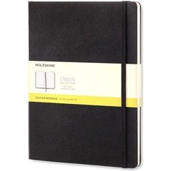 Moleskine Squared Notebook Extra Large Black