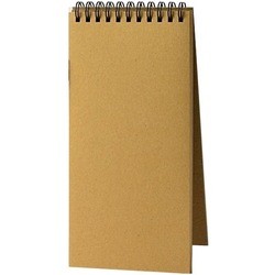 MIVACACH Plain Notebook Caramel Reporter