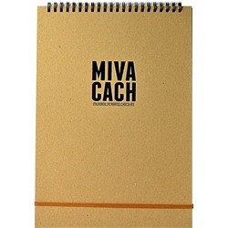 MIVACACH Plain Notebook Milk Chocolate A4