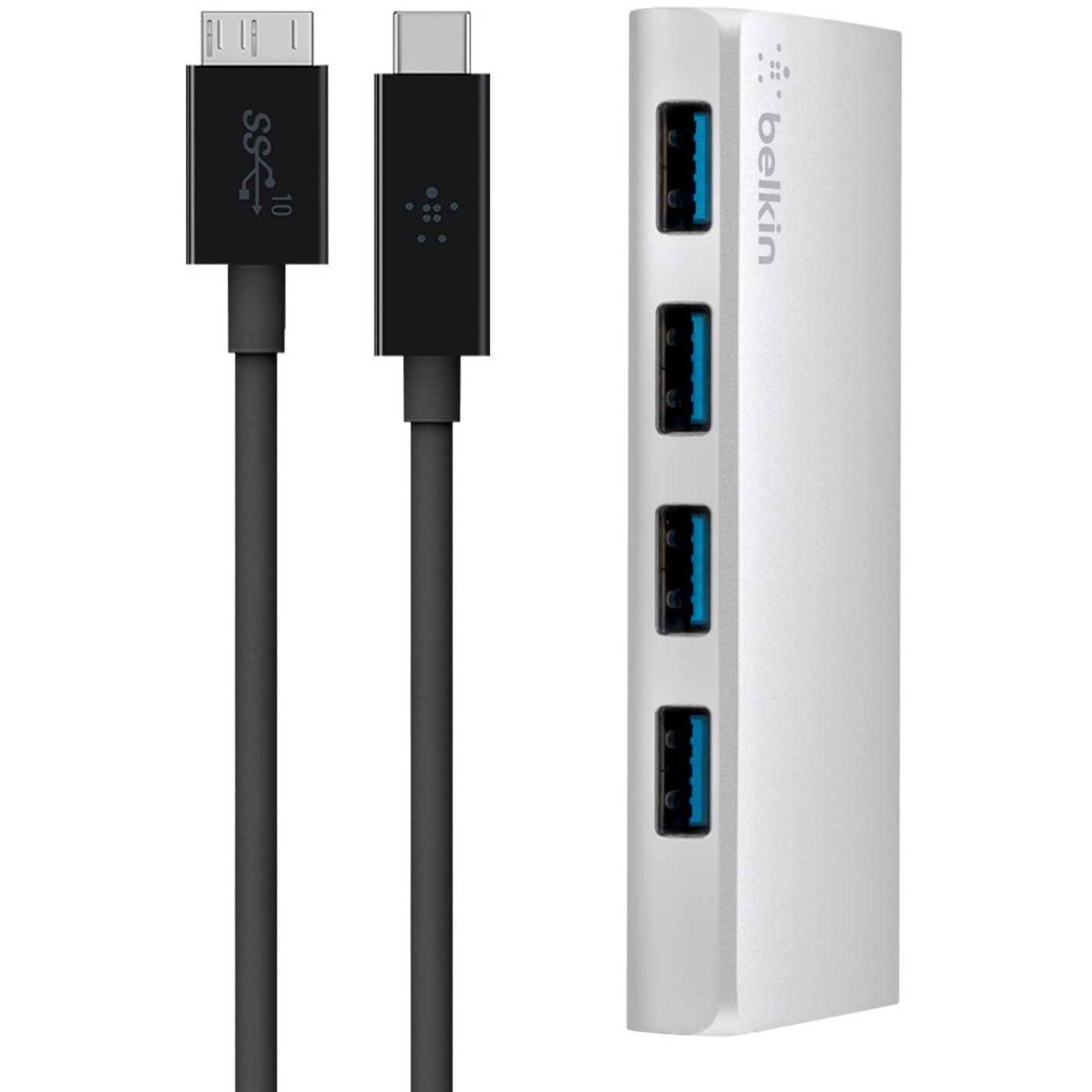 Belkin USB 3.0 4-Port Hub + USB-C Cable